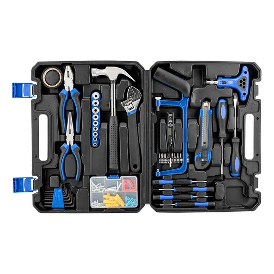 Kit De Herramientas Gadnic Manuales 113 Piezas Set Acero Inoxidable Con Estuche Transportable
