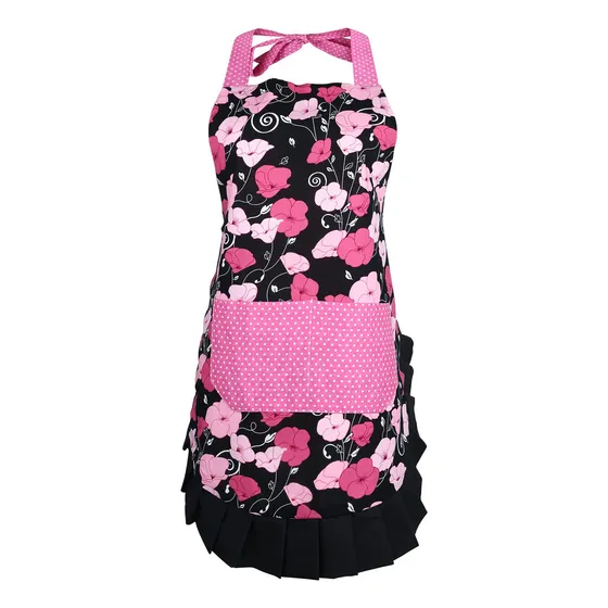 G2plus Delantal Para Madr Bolsillo Lazo Extralargo Damasco X