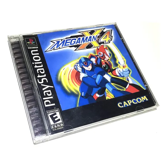 Mega Man X4 Playstation Mídia Preta ( Repro Ps1 )