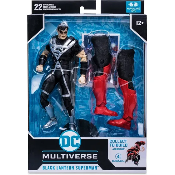 Figura Dc Multiverse Build-a - Black Lantern Superman 