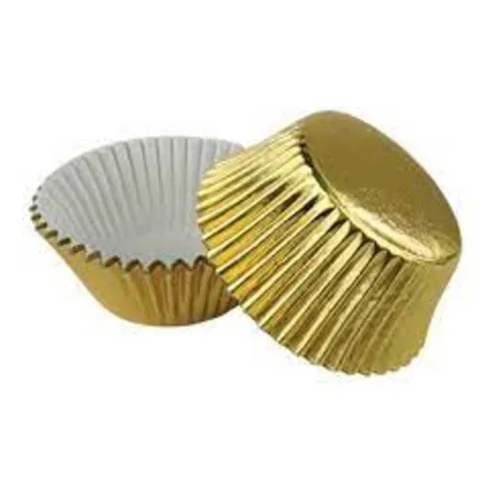 Capacillos Metalizado Unicolor #11 Repostería 