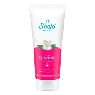 Crema Depiladora Zona Intima Y Piel Delicada Natural Shelo