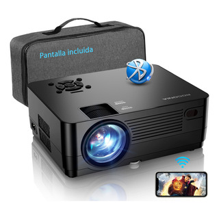 Proyector Roconia 5g Wifi Bluetooth 4k 12000lm Con Pantalla Proyector Roconia 5g Wifi Bluetooth 4k 12000lm Con Pantalla