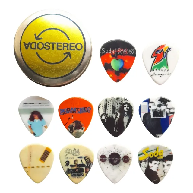 Mini Pack De Púas Originales Sulky - Soda Stereo -