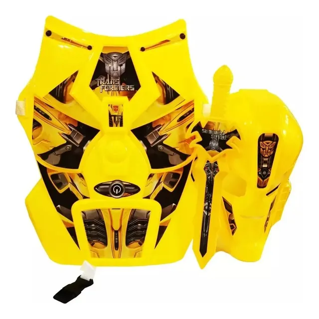 Armadura Protector, Mascara Y Espada De Transformers