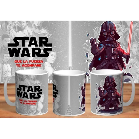 Taza - Tazón De Cerámica Sublimada Star Wars: Darth Vader