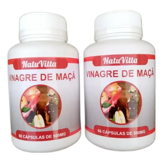 Vinagre De Manzana (120 Cáps) Envío Gratis!! 