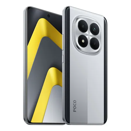 Xiaomi Poco M8 Pro Plata Dual Sim Dual 5g, 512 Gb Storage, 12 Gb Ram, Cuarta Generation Snapdragon 7s Battery, A 6500 Mah Battery And Support Supercharge Of 100 W. Plateado