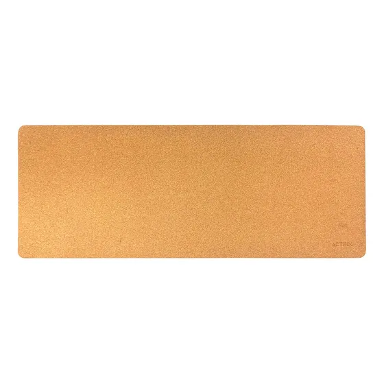 Alfombrilla Acteck Para Escritorio Corcho Mouse Pad Corcho Color Ocre