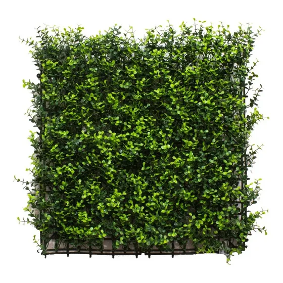 Cesped Follaje Artificial Sintetico Muro 50x50cm 1 M2