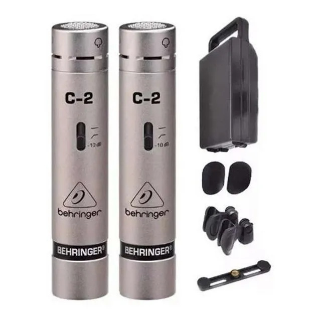 Behringer C-2 Par De Micrófonos De Condensador Tipo Lápiz