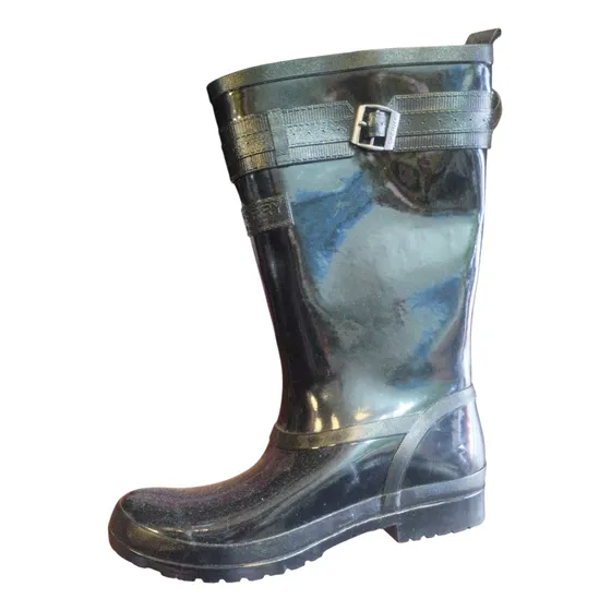 Botas De Lluvia Caña Alta Forradas Importado