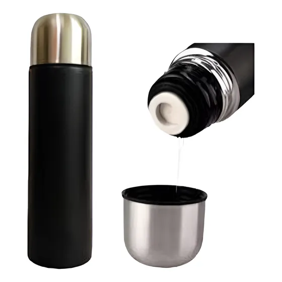 Termo Bala De Acero Inoxidable 500 Ml