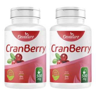 Cran Berry 500mg 100 Cápsulas Denature Vitaminas 2 Unidades Cran Berry 500mg 100 Cápsulas Denature Vitaminas 2 Unidades