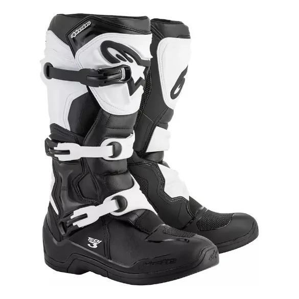 Botas Tech 3 Alpinestars Negro  Adulto No Fox  Motocross Atv