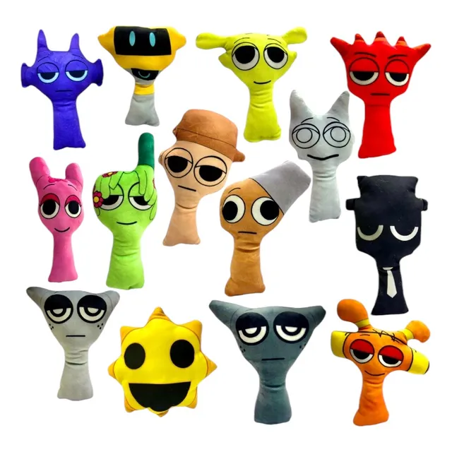 Peluche Sprunki Incredibox Muñeco Roblox Compatible