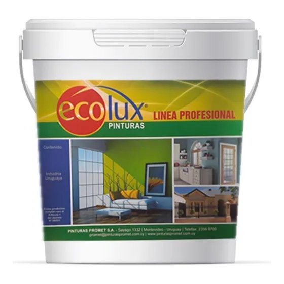 Látex Interior / Exterior Antihongos 4 Litros Blanca Ecolux