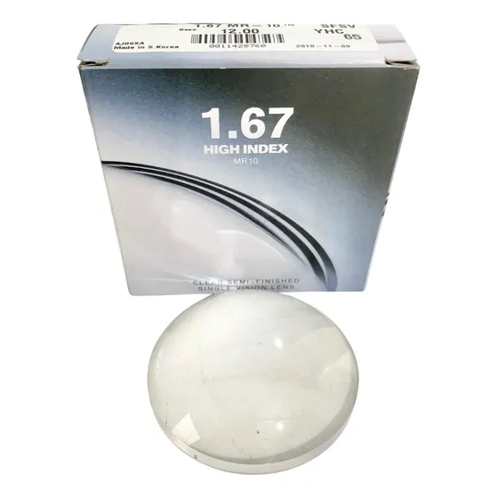 Lente Oculos Transitions 1.67 Mr-10 Base 12.00 Sfsv Yhc 65