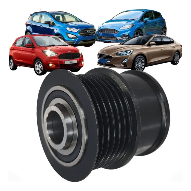 Polia Roda Livre Ka Fiesta Ecosport 1.5 12v 3cc Dragon