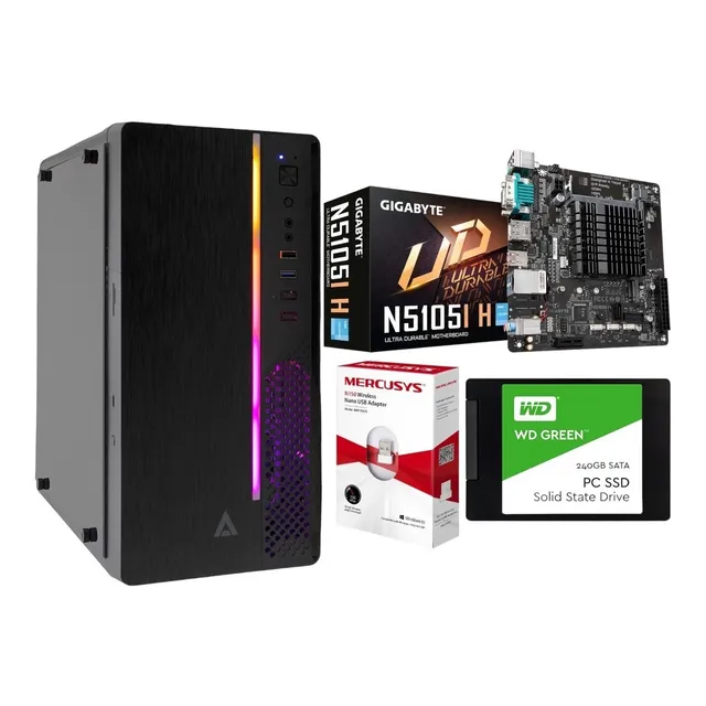 Pack Ciber/empresa 4 X Pc Intel Cpu Ram 8gb Ddr4 1 Tb