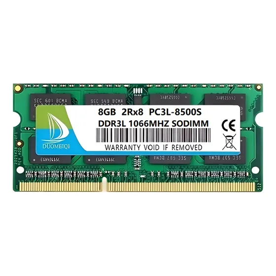 8g Memoria Ram Duomeiqi Ddr3-1066mhz Pc3-8500 Sodimm 1.5v 