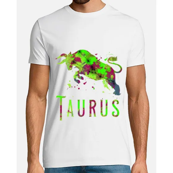 Camisas Estampado Signo Zodiacal Tauro / Tallas S Hasta 4xl