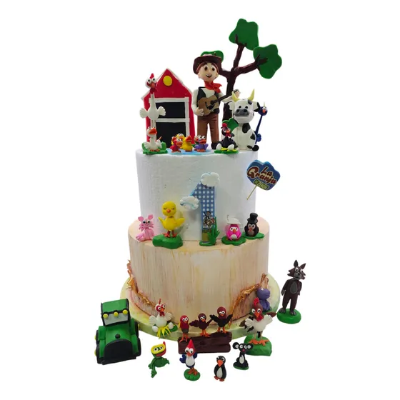 Granja De Zenón Xx Adorno Para Torta Personajes Varios