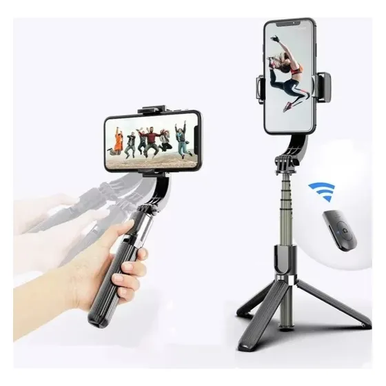 Gimbal Estabilizador Para Telefonos, Tripode Bluetooth L08