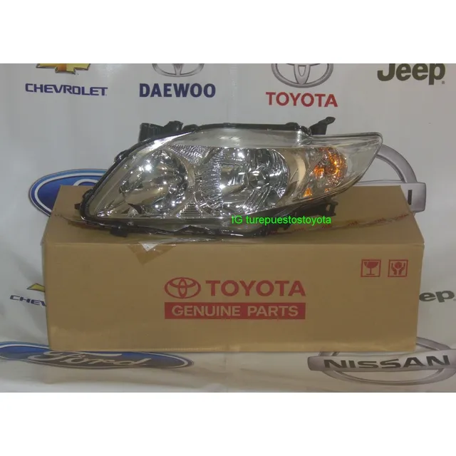 Faro Izquierdo Toyota Corolla Gli 2009 2010 2011 Original