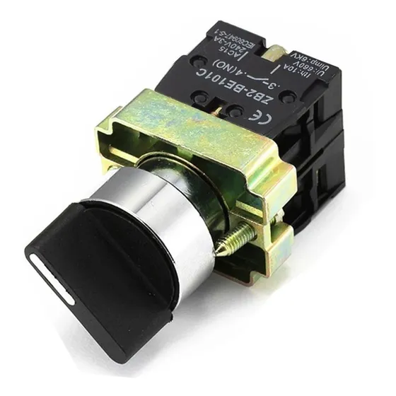 Selector Dos 2 Posiciones Fijas 22mm Xb2-bj25 1no+1nc