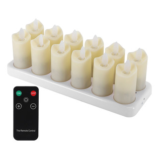 Set De Velas Sin Llama De Simulación Eléctrica Candle Set De Velas Sin Llama De Simulación Eléctrica Candle