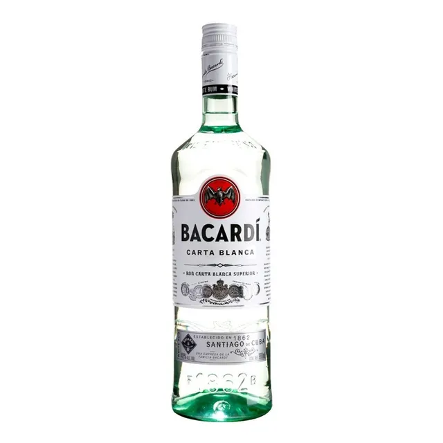 Ron Bacardí Blanco 980 Ml