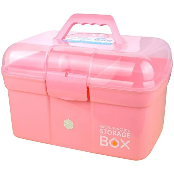Caja De Herramientas Uñas, Esmalte, Lampara Multifunción