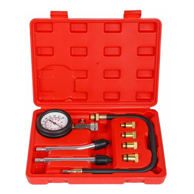 Kit Probador Compresion 8 Repuesto 0-300 Psi Gasolina