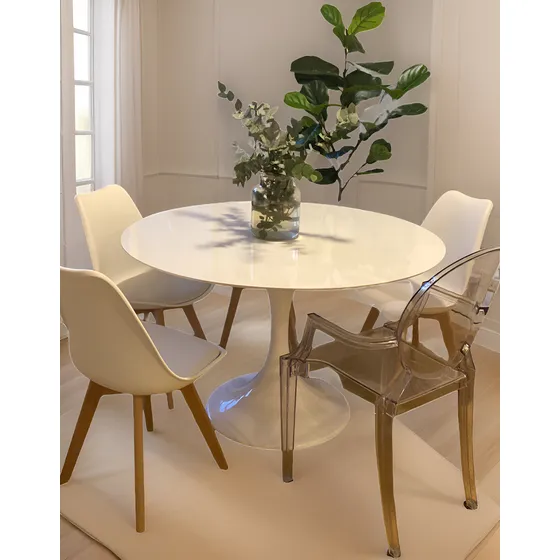 Mesa Tulip Saarinen 120 Cm De Diámetro Miagala