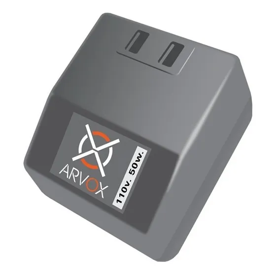Autotransformador Arvox 220 V. - 110 V. - 50 Watts
