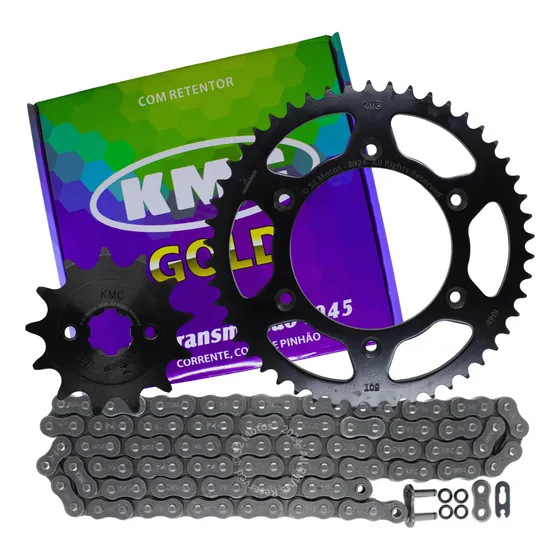 Kit Relação Honda Crf 230 (todos Os Anos) Com Retentor Kmc