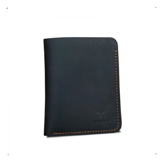 Billetera De Cuero Genuino Cowather Hombre Caballeros Estilo