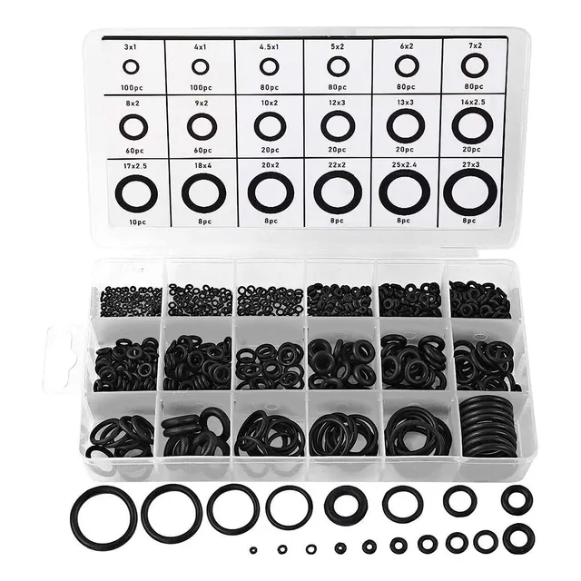 Kit De Oring Universal 770 Piezas, Juntas De Arandela