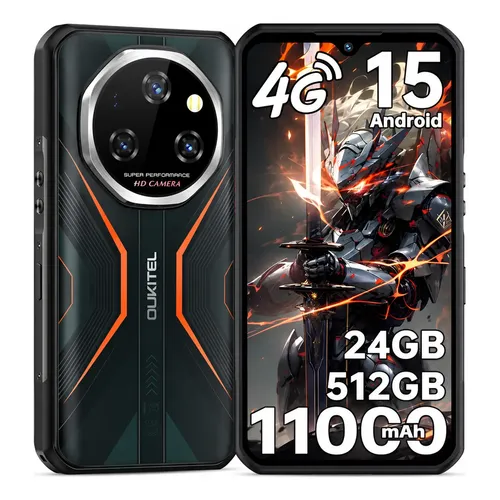 Smartphone Oukitel Wp28s 16gb(4+12) Ram 128g Rom 10600mah Android