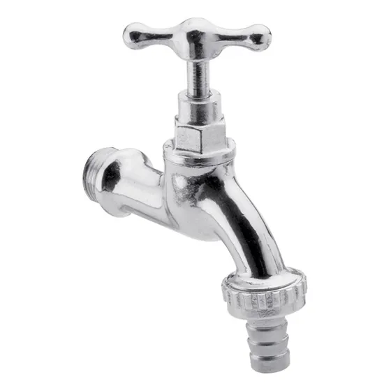 Canilla Para Pared Manguera Fv 0436-19-c 19mm Cromo