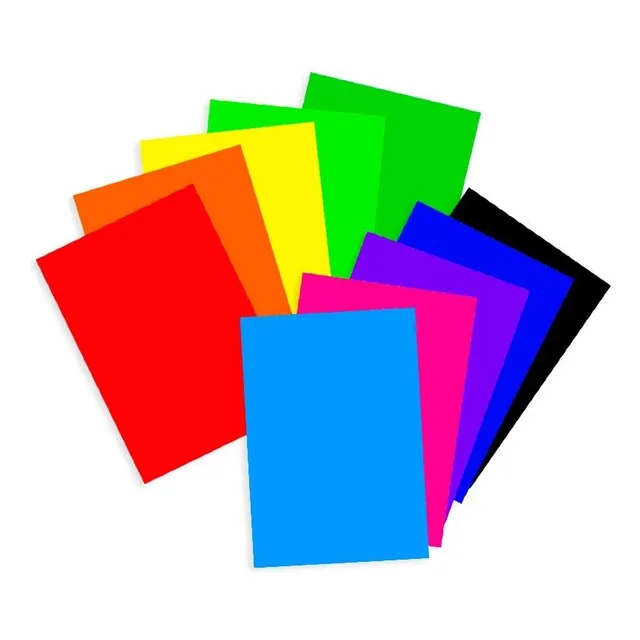 Block A4 Cartulina De Colores X20 Hojas Dali