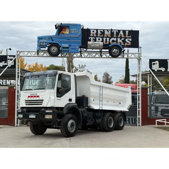 Iveco Trakker 380 2012 Camión Volcador Rentaltrucks Vial