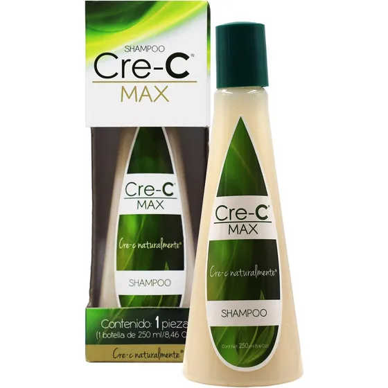 Champú Cre-c Max, Champú Limpiador, Champú Fortalecedor, Ayu