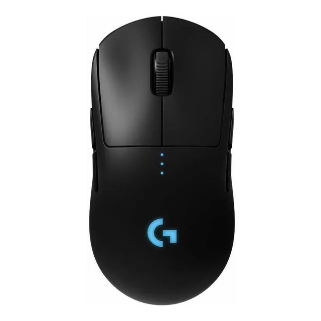 Mouse gamer de juego inalámbrico recargable Logitech GPro Series Pro Wireless M-R0070 black