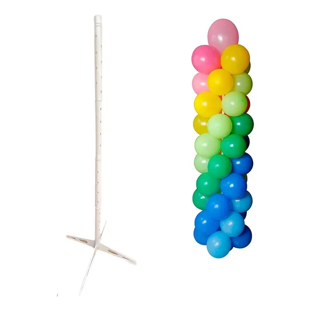 Estructura Perforada Para Globos Con Base Armable.