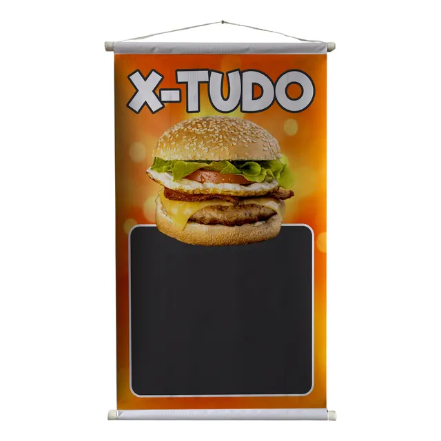 Banner Pronto Propaganda Comércio Loja Faixa Vários Temas