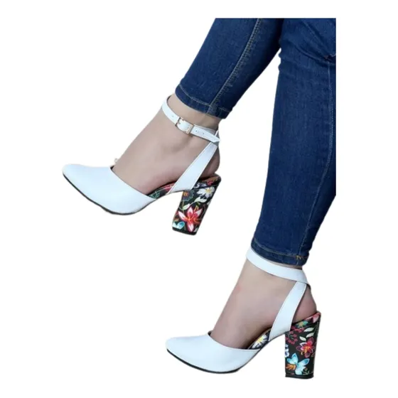 Sandalias Para Damas Tacón Cubano