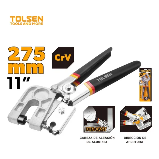 Crimpeadora Para Drywall Pinza Perfil Sacabocado Tolsen 11