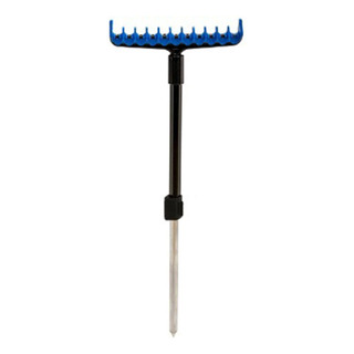 Monta De Pesca De Estante De Vara De Azul Con Inserción Monta De Pesca De Estante De Vara De Azul Con Inserción